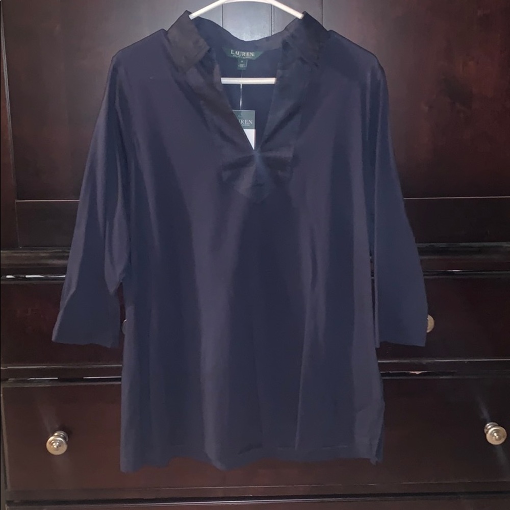 1x Ralph Lauren Knit Top, Navy Blue